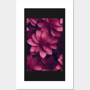 Beautiful Red Burgundy Flowers, for all those who love nature #96 Posters and Art